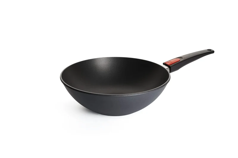 Woll Diamond Lite Wok- und Rührpfanne - Induktiv -, Ø 30 cm, 10 cm hoch - Geeignet für alle Herdarte