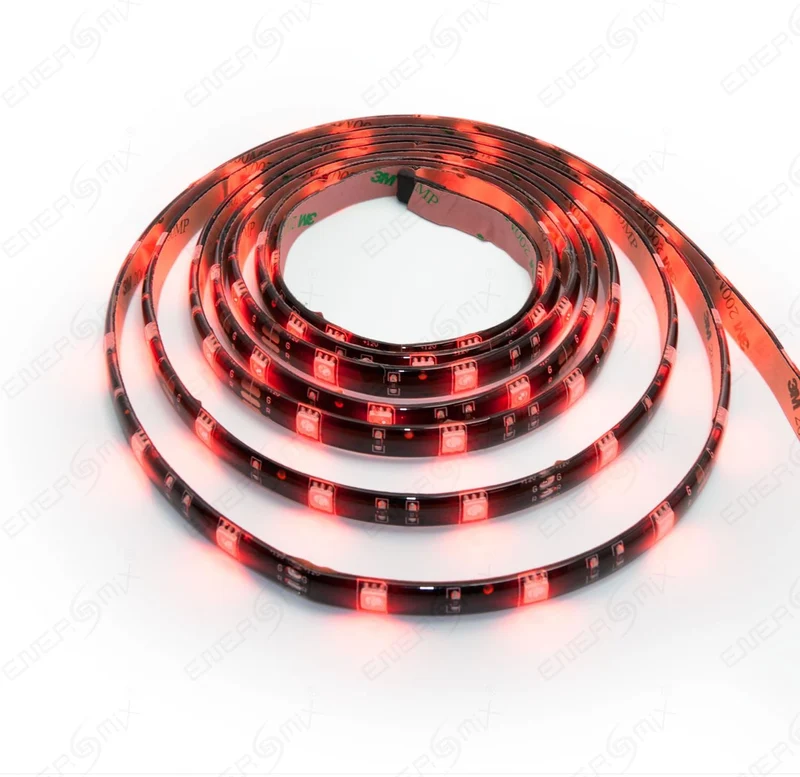 3 m LED RGB Strip Leiste Band SMD 5050 mit 90 LEDs ink Netzteil+Touch Controller + Fernbedienung Kom