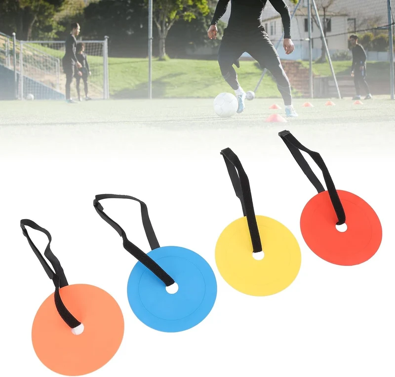 Alomejor Agility Trainingsscheiben, Reaktive Zielscheiben aus TPE, für Fussball Hockey Baseball Trai