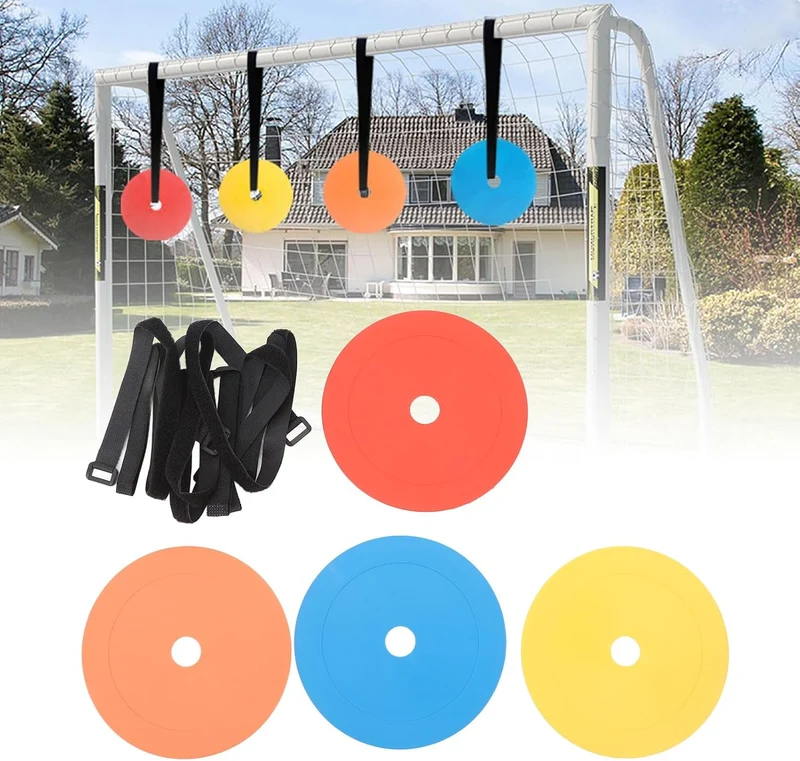 Alomejor Agility Trainingsscheiben, Reaktive Zielscheiben aus TPE, für Fussball Hockey Baseball Trai