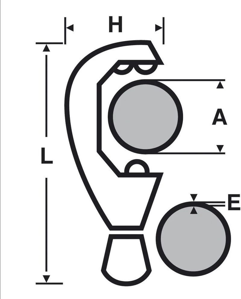 Rohrschneider mehrschichtige ZR35 Für Tube von 6 bis 35 mm oem 210487