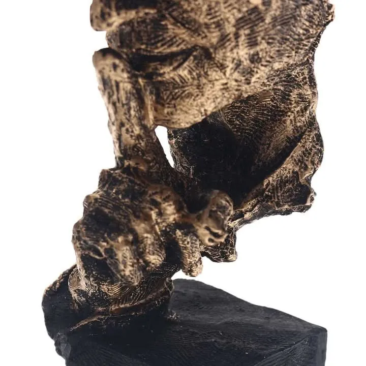 VELANTHÉ – Abstrakte Goldene Skulptur für Zeitlose Eleganz & Modernes Gestaltung