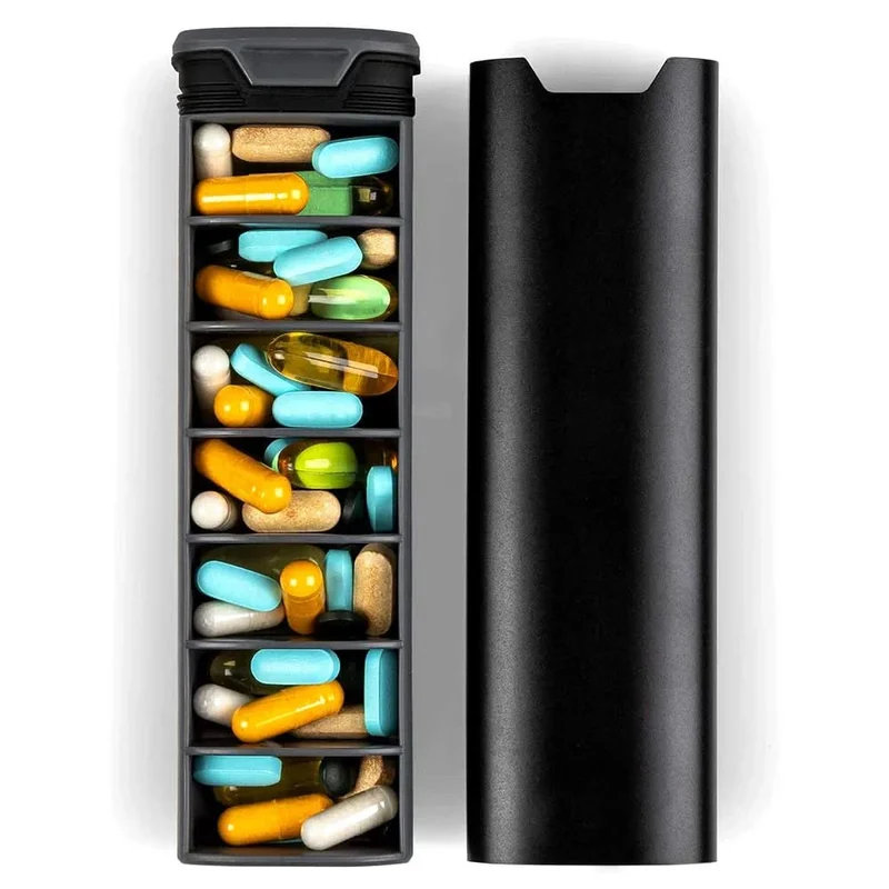 MEDILOCK – Auslaufsichere 7-Tage-Pillenbox mit Schnappverschluss