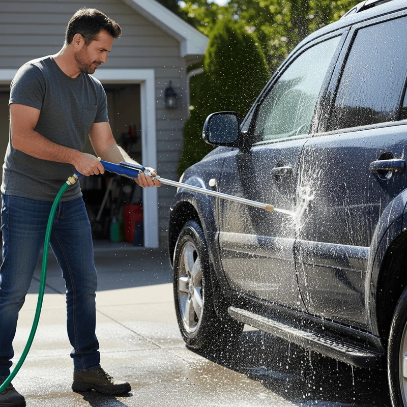 Wasserkraft Hochdruckdüse – Leistungsstarke Reinigung Für Auto, Haus & Garten