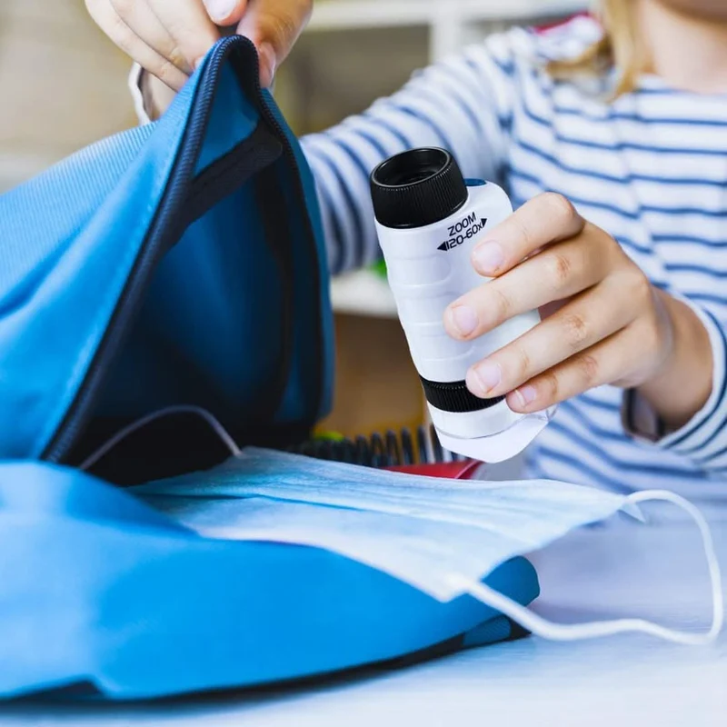 Forscherwelt – Montessori Kinder-Mikroskop Für Neugier, Lernen & Naturentdeckung