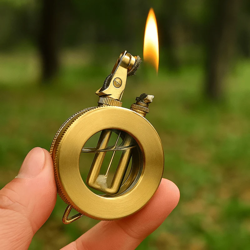 BLAZORA – Langlebiges Metallfeuerzeug Im Zeitlosen Retro-Stil