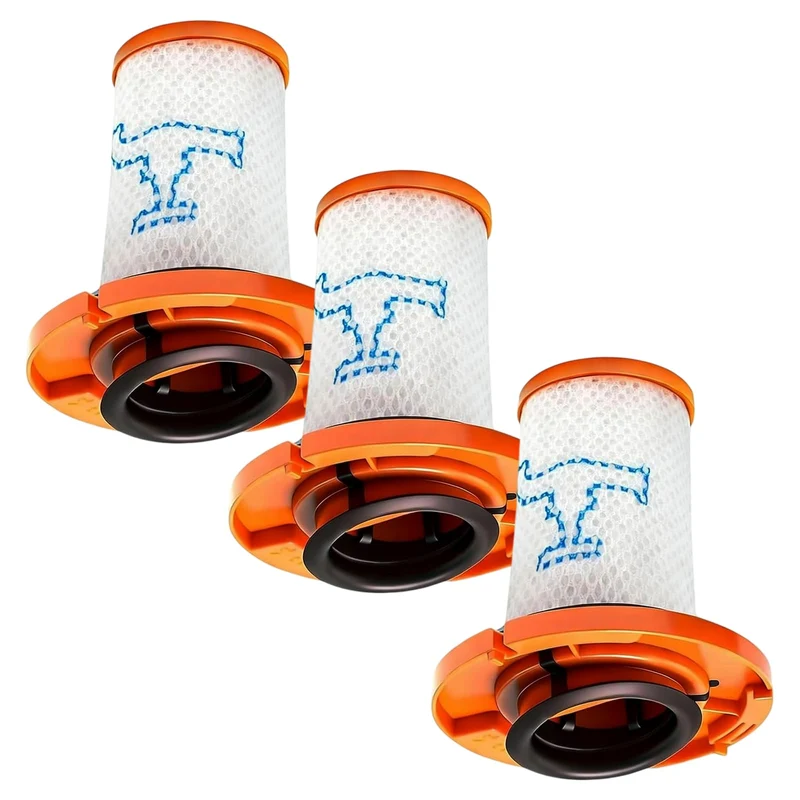 3 Stück Filter Zubehör für Rowenta X-Force Flex 13.60 RH9A36WV RH9A36 Akku Staubsauger Ersatzfilter