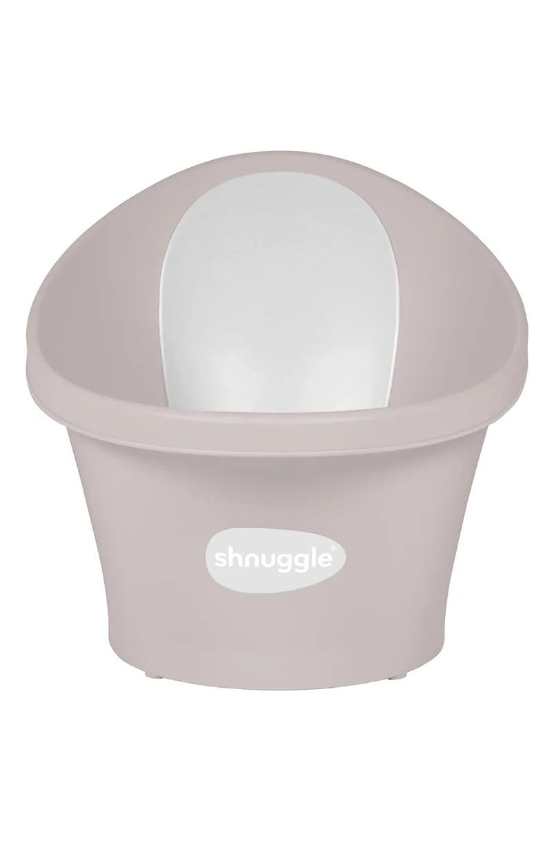 Shnuggle Babywanne für Neugeborene, integrierte Stützbeule und weiche Rückenlehne, geeignet für Neug