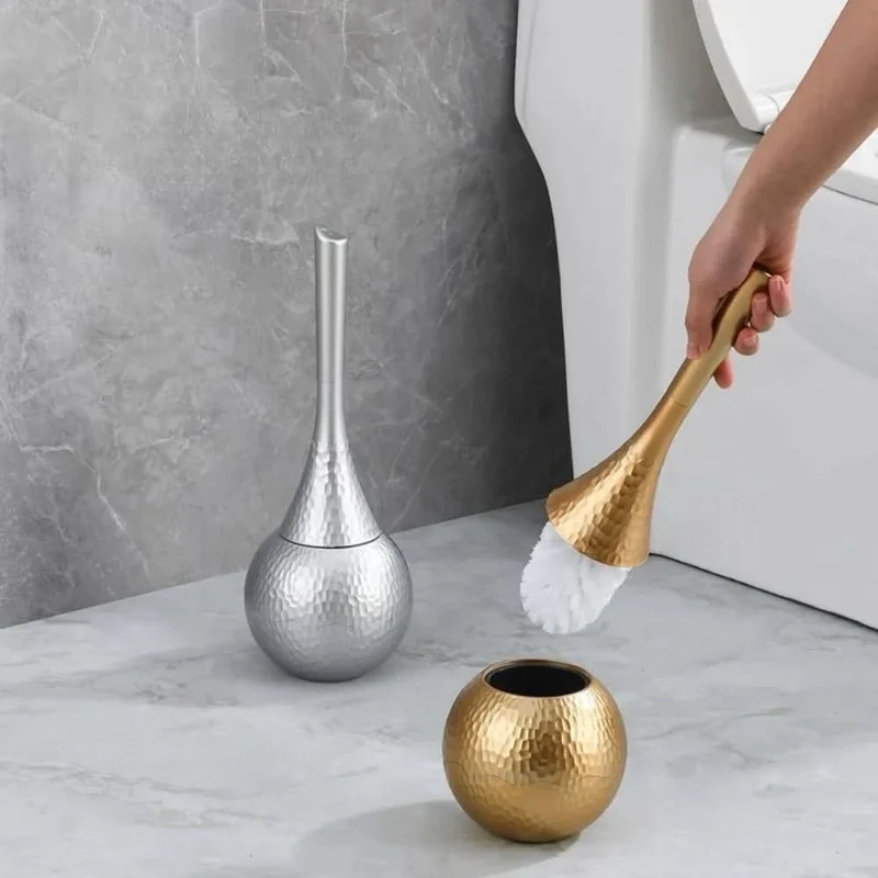 ROYALCLEAN – Edle Toilettenbürste im Gold-Optik für Stil, Hygiene und Luxus im Badezimmer