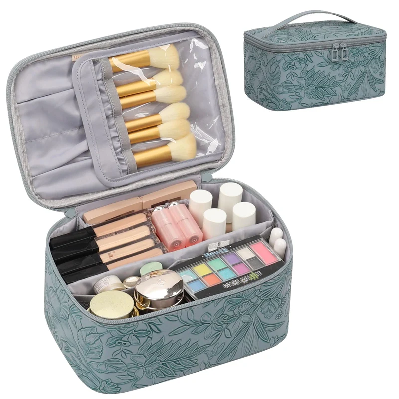 Kosmetiktasche Damen, Kulturtasche Reise Kulturbeutel Damen Gross Make Up Tasche Schminktasche Kosme