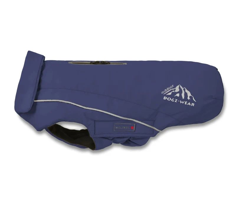 Wolters Wolters Skijacke Dogz-Wear | Wintermantel für Hunde | Farbe Dunkelblau | Grösse 60 (Rückenlä