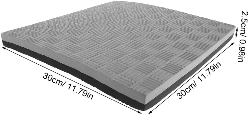 Gatuida Antivibrationsmatte für Mixer, 30 × 30 cm, EVA, Schwarz
