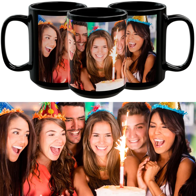 Individuelle Tasse mit Bild oder Text Ihrer Uploads, personalisierte Tasse, mikrowellen- und spülmas