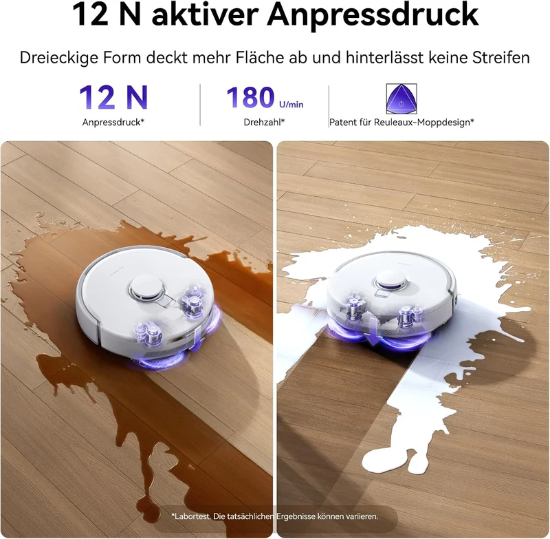 NARWAL Freo Z10 Pro Saugroboter mit Wischfunktion 18.500Pa Teppichreinigung, Z10 Pro