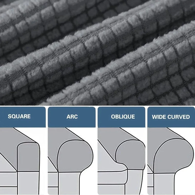 Coverio – 2-Teilige Wasserdichte Armlehnenbezüge Mit Jacquard-Gestaltung