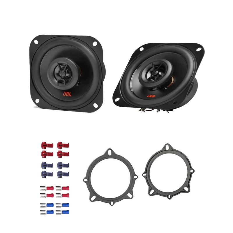 JBL Auto Lautsprecher Boxen Stage2 424 300 Watt 10 cm 2 Wege Koax passend für BMW X3 E83 Facelift 20