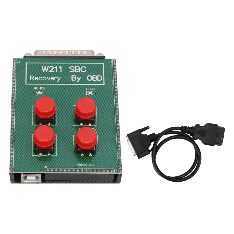 Tbest SBC Reset Tool, OBD2 SBC Reset Tool Metall ABS Reparaturgerät Ersatz für W211 R230(Grün), Grün