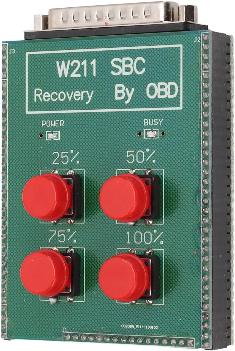 Tbest SBC Reset Tool, OBD2 SBC Reset Tool Metall ABS Reparaturgerät Ersatz für W211 R230(Grün), Grün