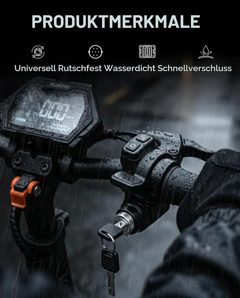 Gashebel, 7-polig, elektrisches Schloss, kompatibel mit Kukirin G2 Master