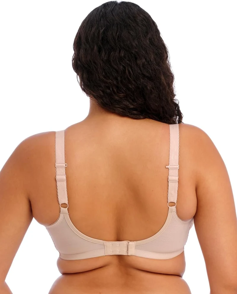 ELOMI Morgan Bügel-BH für Damen mit Stretch-Spitze und Unterbrustband 80H Beige, 80H Beige