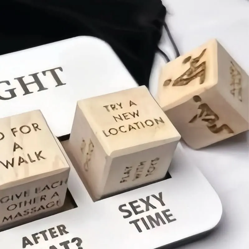 Liebhaber Funke Romantische Würfel | Verabredung-Nacht Spiel Für Paare | Leidenschaft Und Nähe | Romantisches Geschenk | Spiel Für Zwei