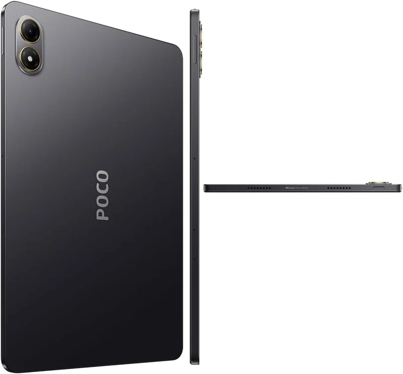 XIAOMI Tablet Poco Pad M1 12.1 Zoll 8+256GB Schwarz HyperOS 2 33W IPS LCD Display 12.1 Zoll 2.5K 120