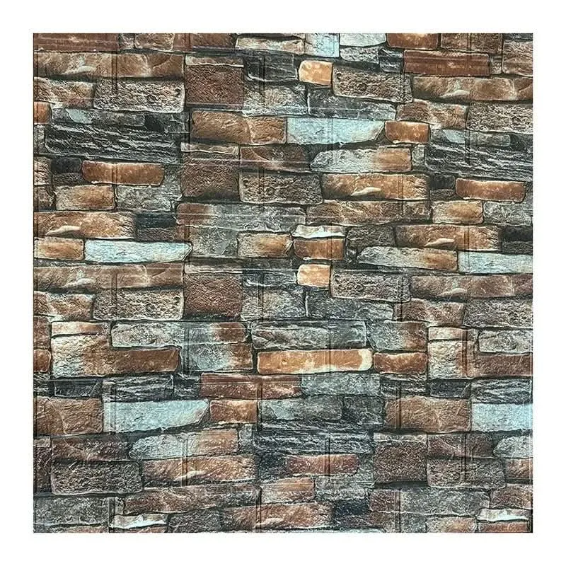 BRICKOVA – 3D Schaumstoff-Tapete im Ziegelmuster