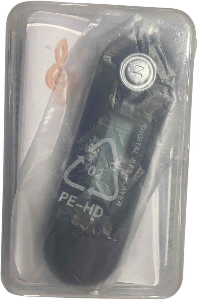 DEWIN Digital, MP3 Musik Player Tragbarer Musik USB Player mit LCD Bildschirm FM Radio Voice Recorde