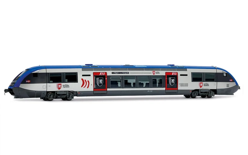 JOUEF HJ2438 SNCF, X73500 Dieseltriebwagen „Nouvelle Aquitaine“ (Bordeaux), Ep. VI Diesellokomotive