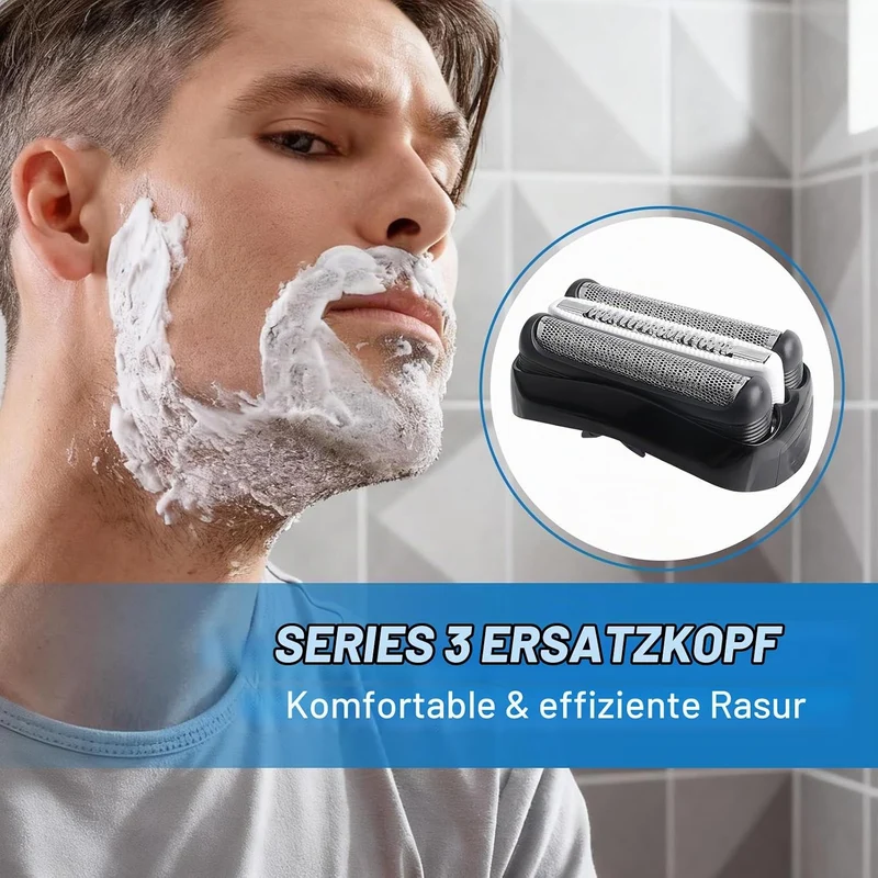 3 Stück 32B Scherkopf Serie 3, Elektrischer S3 Rasierkopf Kompatibel Mit Series 3, S3 Scherkopf Ersa