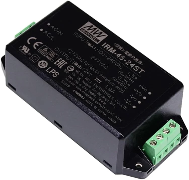 Mean Well IRM 45W 3.8A Schaltnetzteil IRM-45-5, IRM-45-5