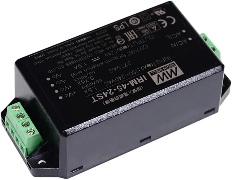 Mean Well IRM 45W 3.8A Schaltnetzteil IRM-45-5, IRM-45-5