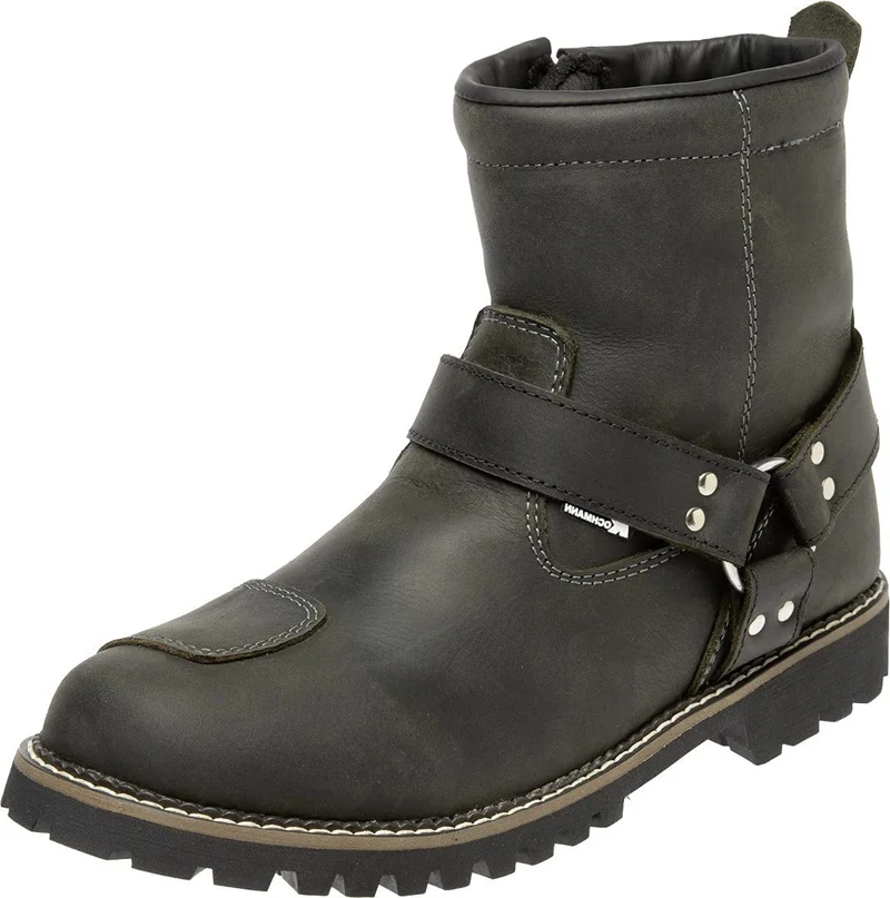 Kochmann Arizona Motorradstiefel, schwarz, 43 43 EU Schwarz, 43 EU Schwarz