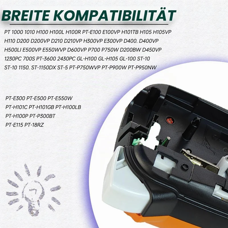 Kompatibel für Brother TZe-FA231 TZe-FA3 TZe-FA3R 12 mm x 3 m, Textil-Schriftband Aufbügelband für B