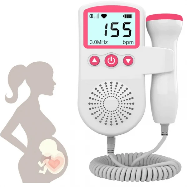MamiBeat – Kompaktes Babyherz-Messgerät mit Digitalem Bildschirm für Präzise Kontrolle