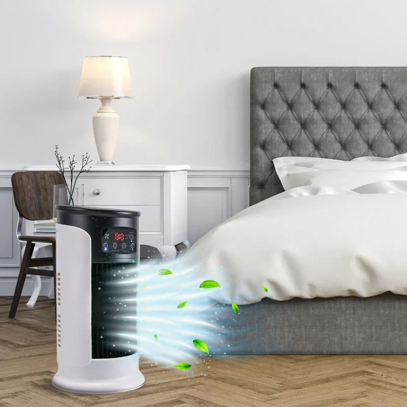 Frischfluss – Tragbare Klimaanlage Mit Ventilator- & Schwung-Funktion