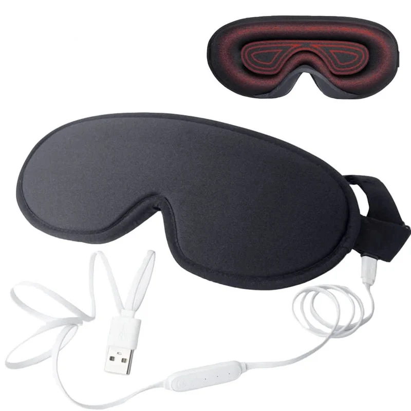 ThermaAuge 3D – Elektrische Heiz-Augenmaske mit Ferninfrarot & Temperaturkontrolle