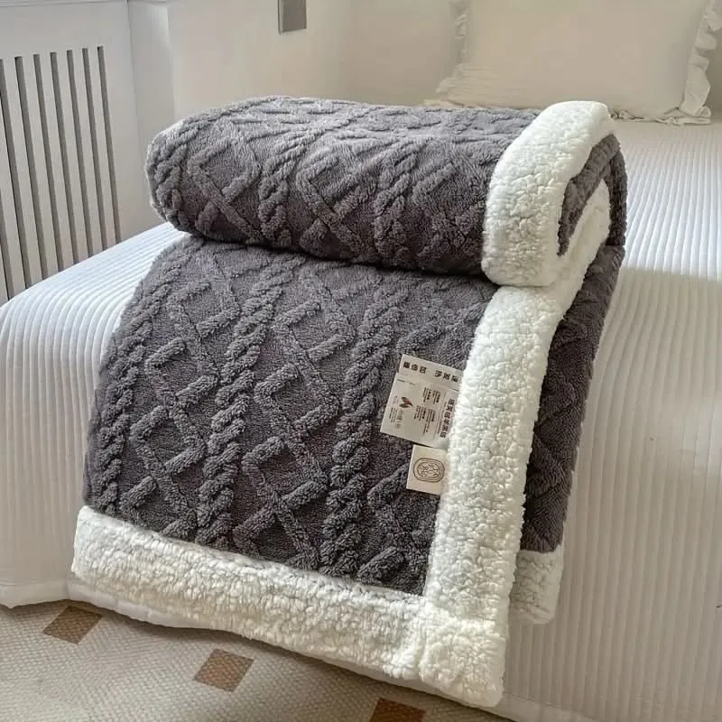 Kuschelige Sherpa Decke – Luxuriöse Kuscheldecke Für Jede Jahreszeit