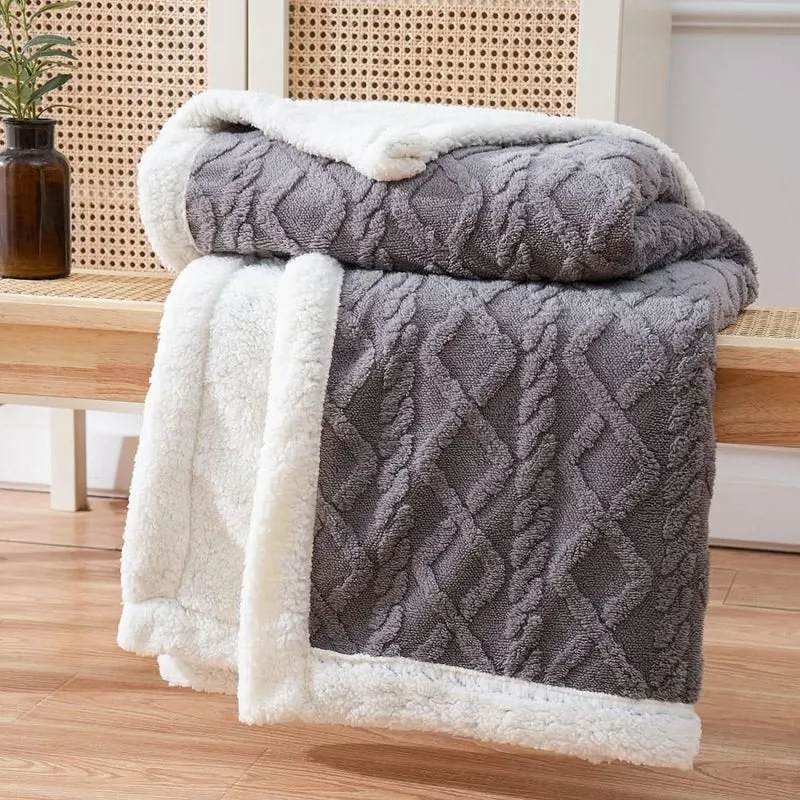 Kuschelige Sherpa Decke – Luxuriöse Kuscheldecke Für Jede Jahreszeit