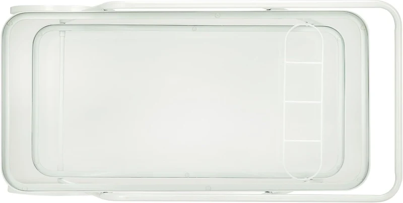 SAFAVIEH Modern 2 Etagen Barwagen, Weiss, 91 x 47 x 76