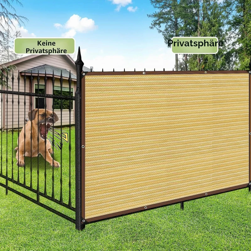 Schattennetz-90% schattiernetz mit ösen, 2x3m Schattierungsnetz geeignet für Pergolen,Garten,Pflanze