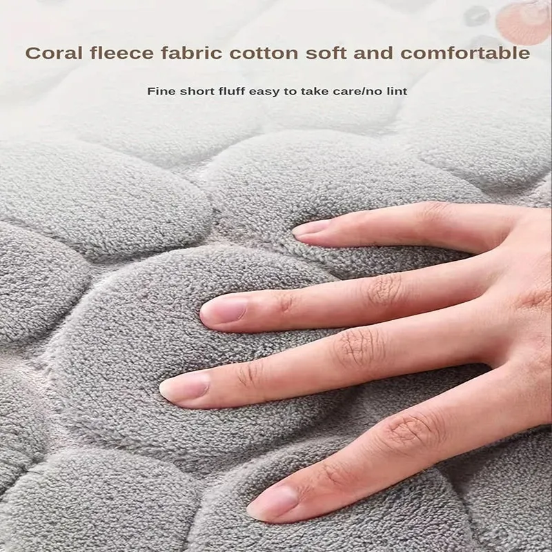 Flussform Bad Matte – Badematte mit Geschwungenem Design für Komfort und Sicherheit