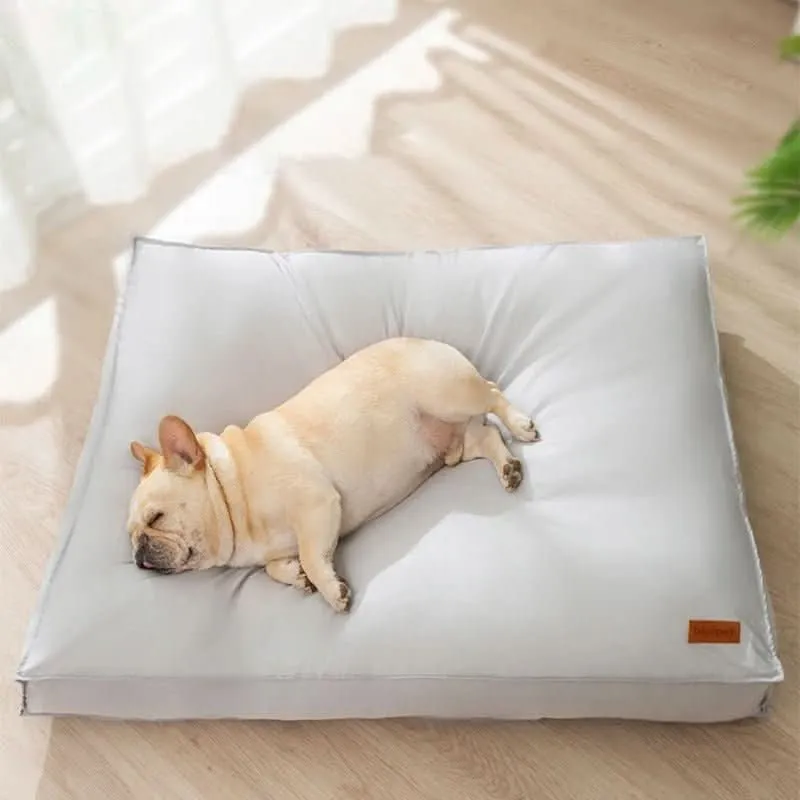 Pfotenkomfort – Orthopädisches Hundebett Waschbar Aus Gedächtnis-Schaum, Wasserdicht Und Kratzfest