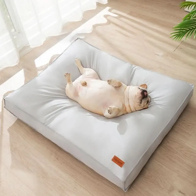 Pfotenkomfort – Orthopädisches Hundebett Waschbar Aus Gedächtnis-Schaum, Wasserdicht Und Kratzfest
