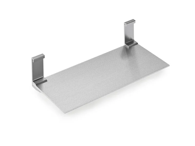 Naber Alto Ablage schmal, edelstahlfarbig