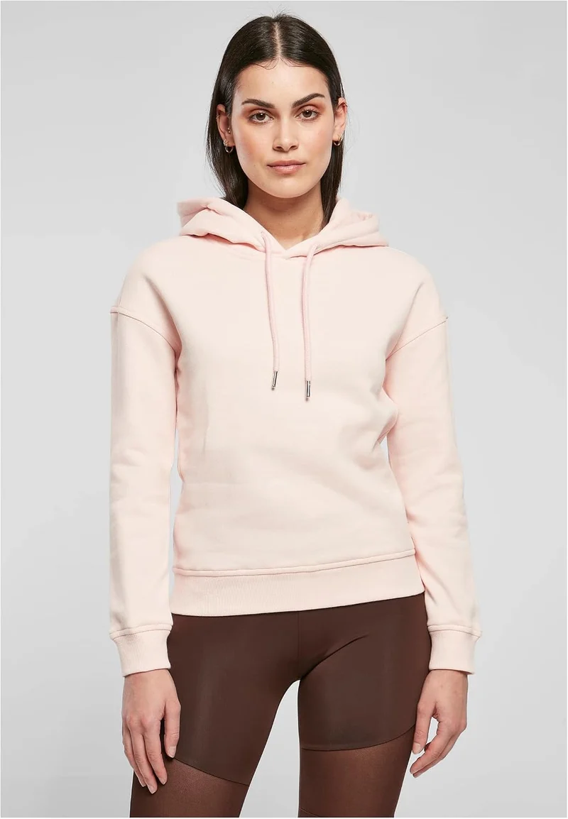 Urban Classics Damen Ladies Organic Hoody XS Rosa, XS Rosa