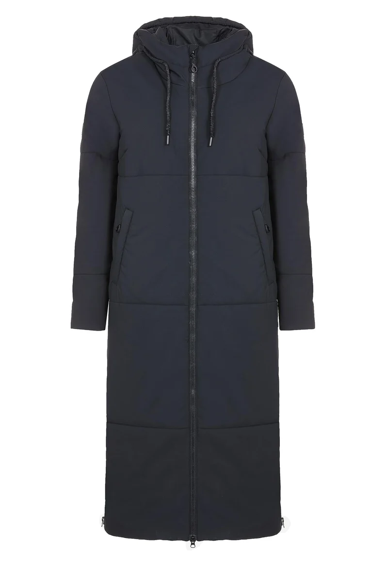 ELKLINE Damen Wintermantel Beautiful | warmer Steppmantel wattiert lang mit Seiten Reissverschluss |