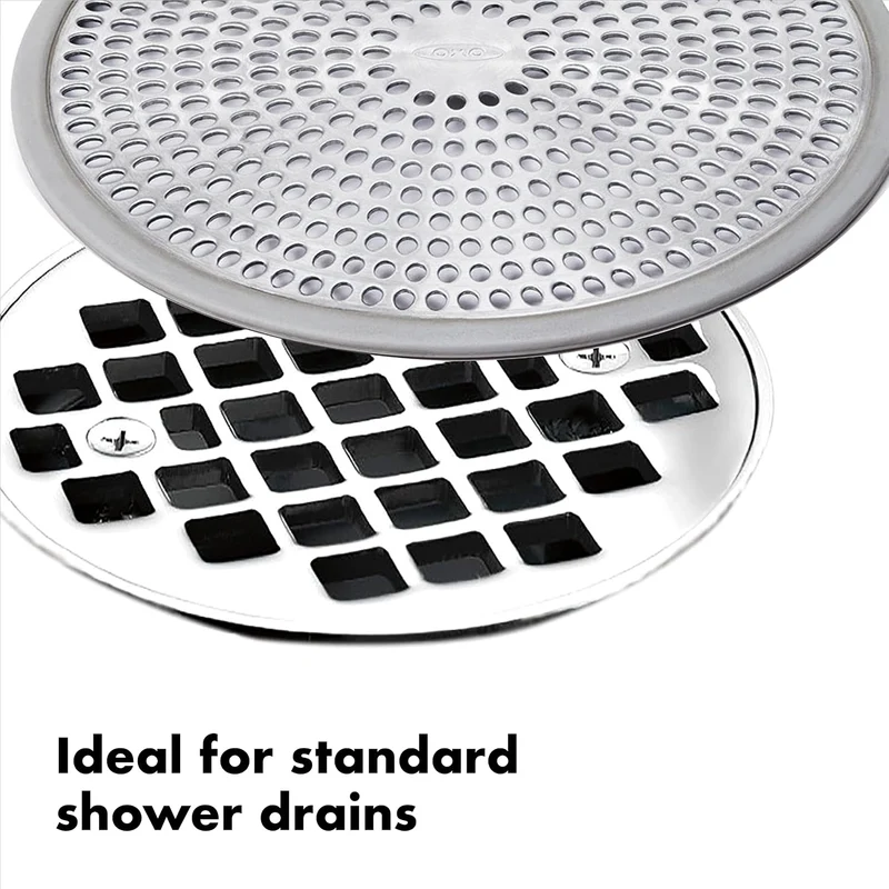 OXO GG Shower STALL Drain Protector (Packung mit 2) Dusche (Packung mit 2) Shower, Dusche (Packung m
