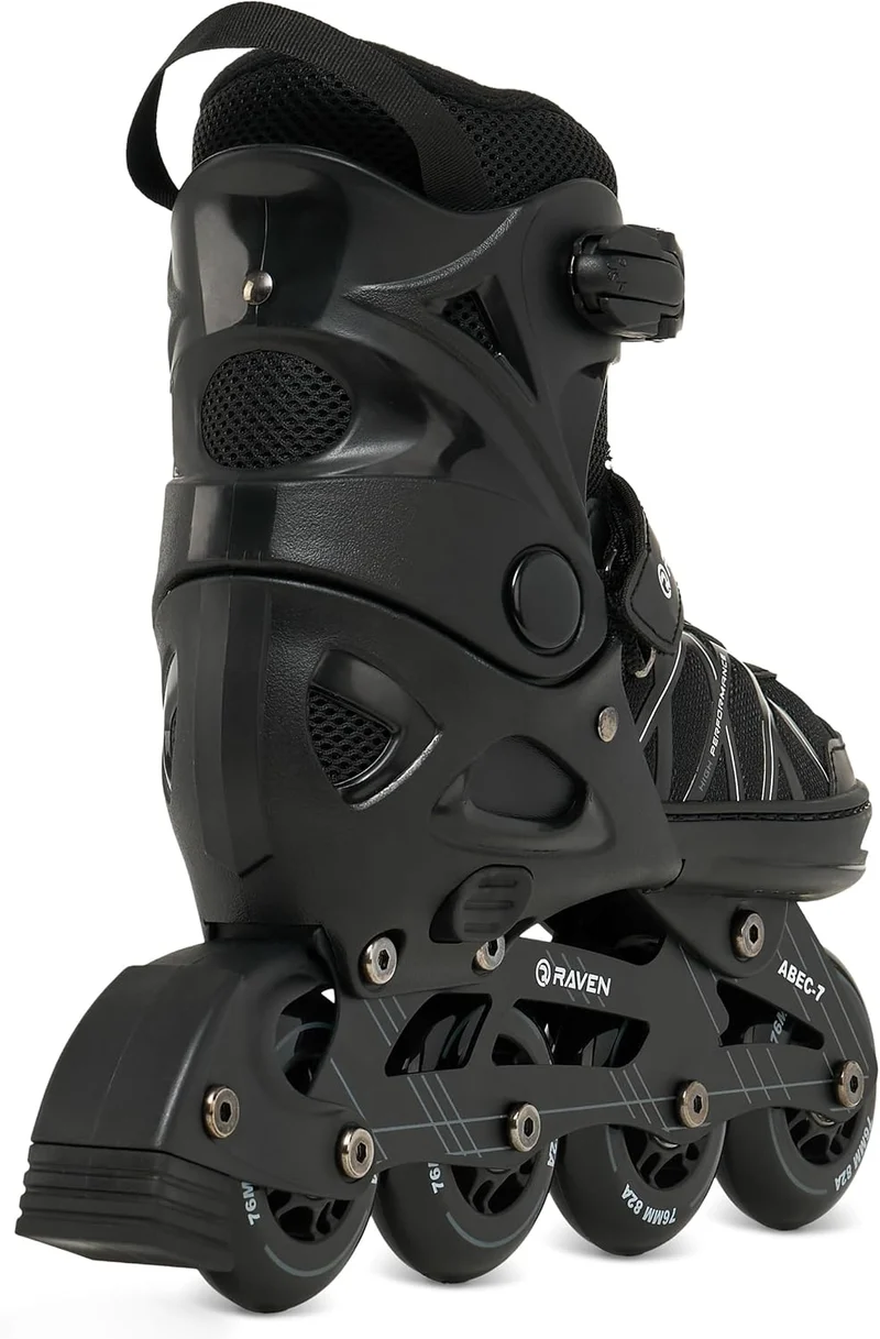 RAVEN Expert 2in1 Schlittschuhe Hockey Inline Skates Inliner für Kinder und Erwachsene verstellbar,
