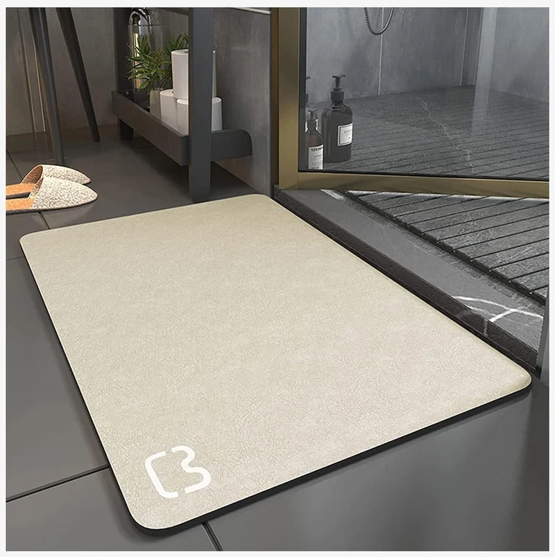 Dai Lufei Badematte Absorbierende, rutschfest Badvorleger Badteppich aus Mikrofaser, Duschmatte ruts